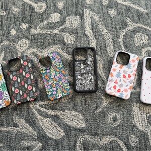 Colorful Floral and Patterned Phone Case Collection 13 PRO
